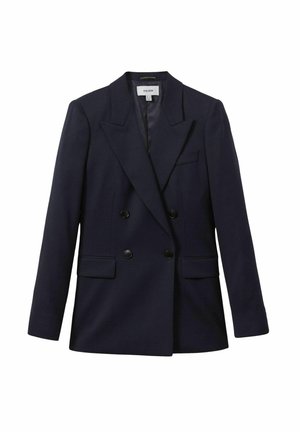 Reiss REGULAR FIT - HALLIE TEXTURED DOUBLE BREASTED - Blejzr - navy
