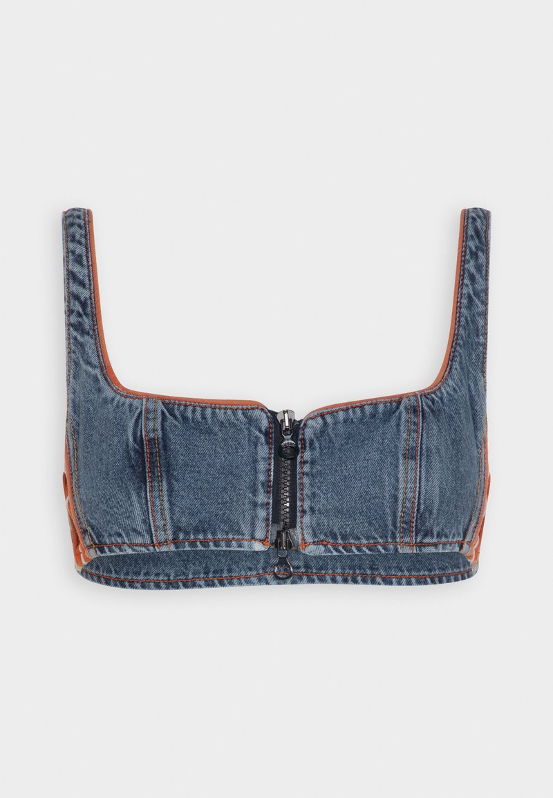 Diesel Top blauw denim/bluedenim Diesel Top blauw denim/bluedenim