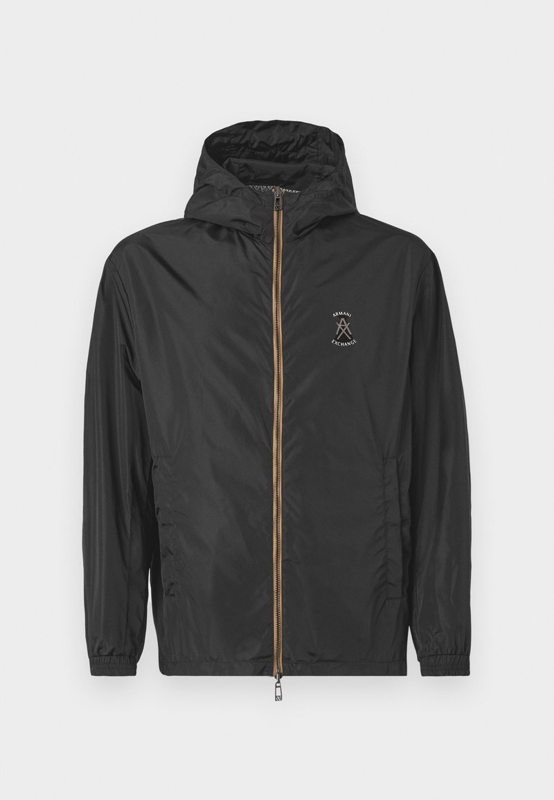 Armani Exchange BLOUSON JACKET - Giacca da mezza stagione - cream/black ...