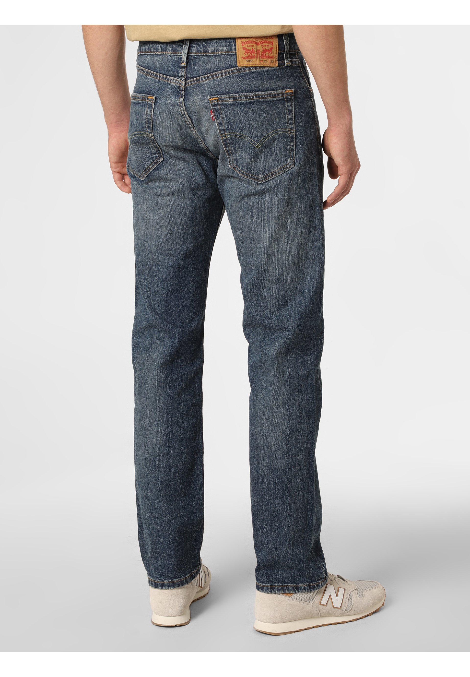 Levi's® Straight leg jeans - medium stone/blue denim - Zalando.de