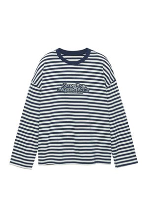STRIPED - Hosszú ujjú felső - blue