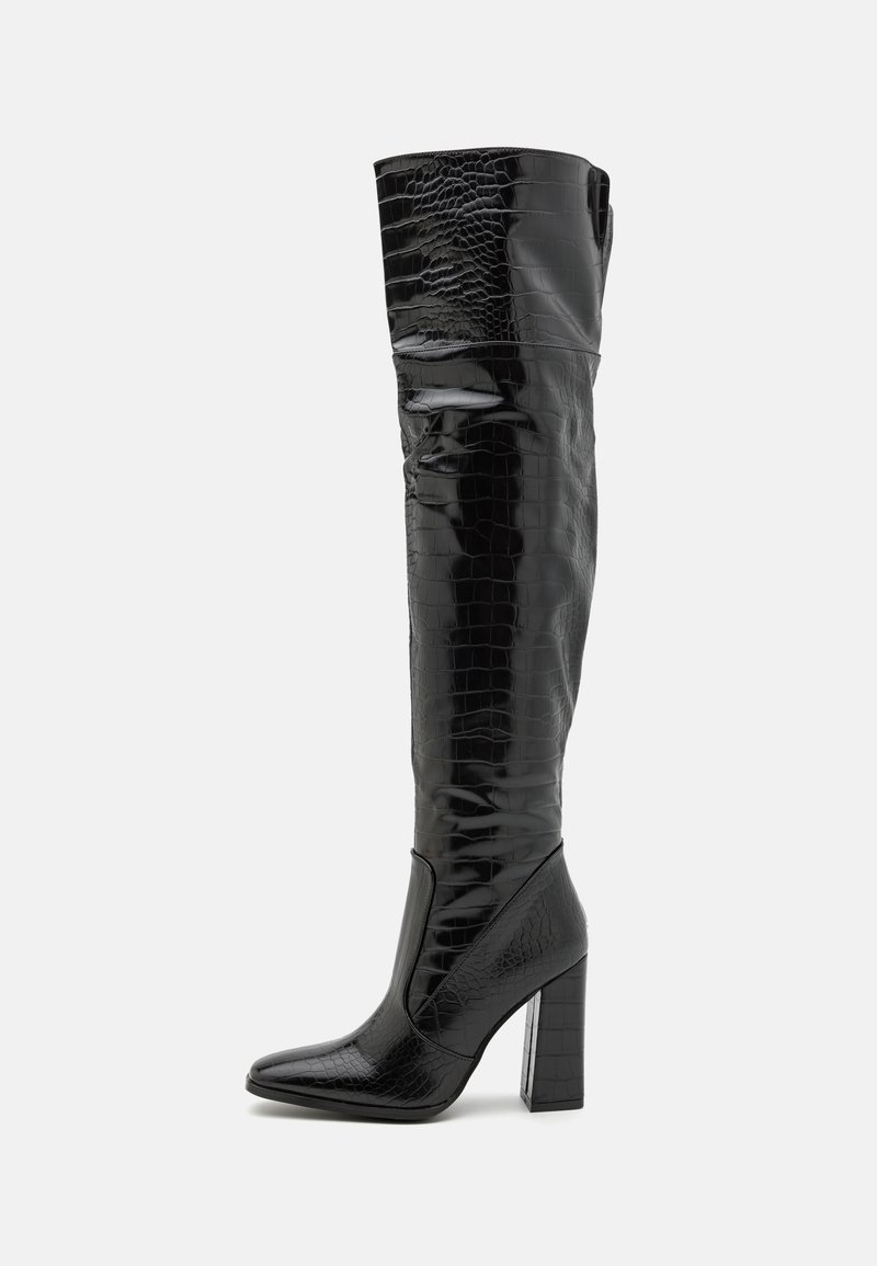 Simmi London DIEGO - Laarzen met hoge hak - black