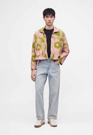 Marimekko, HARJOITUS UNIKKO - Giacca da mezza stagione - green/light pink