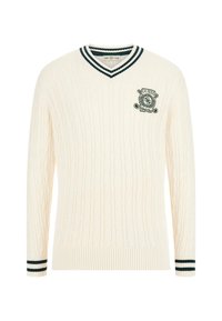 ZOPF - Strickpullover - mehrfarbig/weiß
