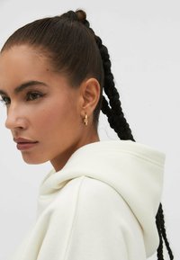 Stradivarius Kapuzenpullover - stone