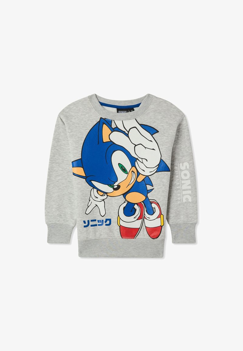 Felpa con cerniera, cappuccio e stampa - Grigio mélange/Sonic il riccio - BAMBINO | H&M IT Felpa con cerniera, cappuccio e stampa - Grigio mélange/Sonic il riccio - BAMBINO | H&M IT