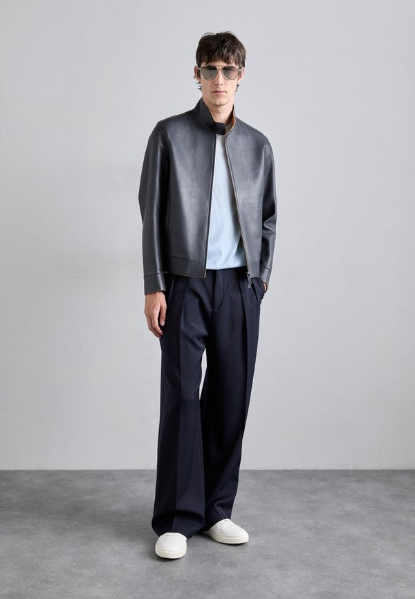 BLOUSON JACKET - Leather jacket3