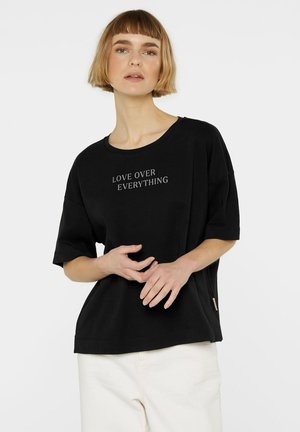 T-Shirt print - black