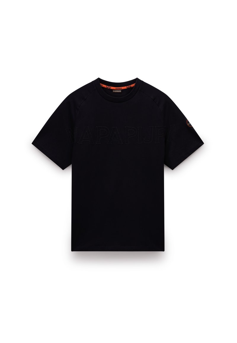 Napapijri T-shirt print zwart Napapijri T-shirt print zwart