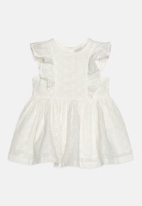 Lindex - DRESS EMBROIDERY ANGLAIS - Koktejlové šaty / šaty na párty - light dusty white Miniatura obrázku 1