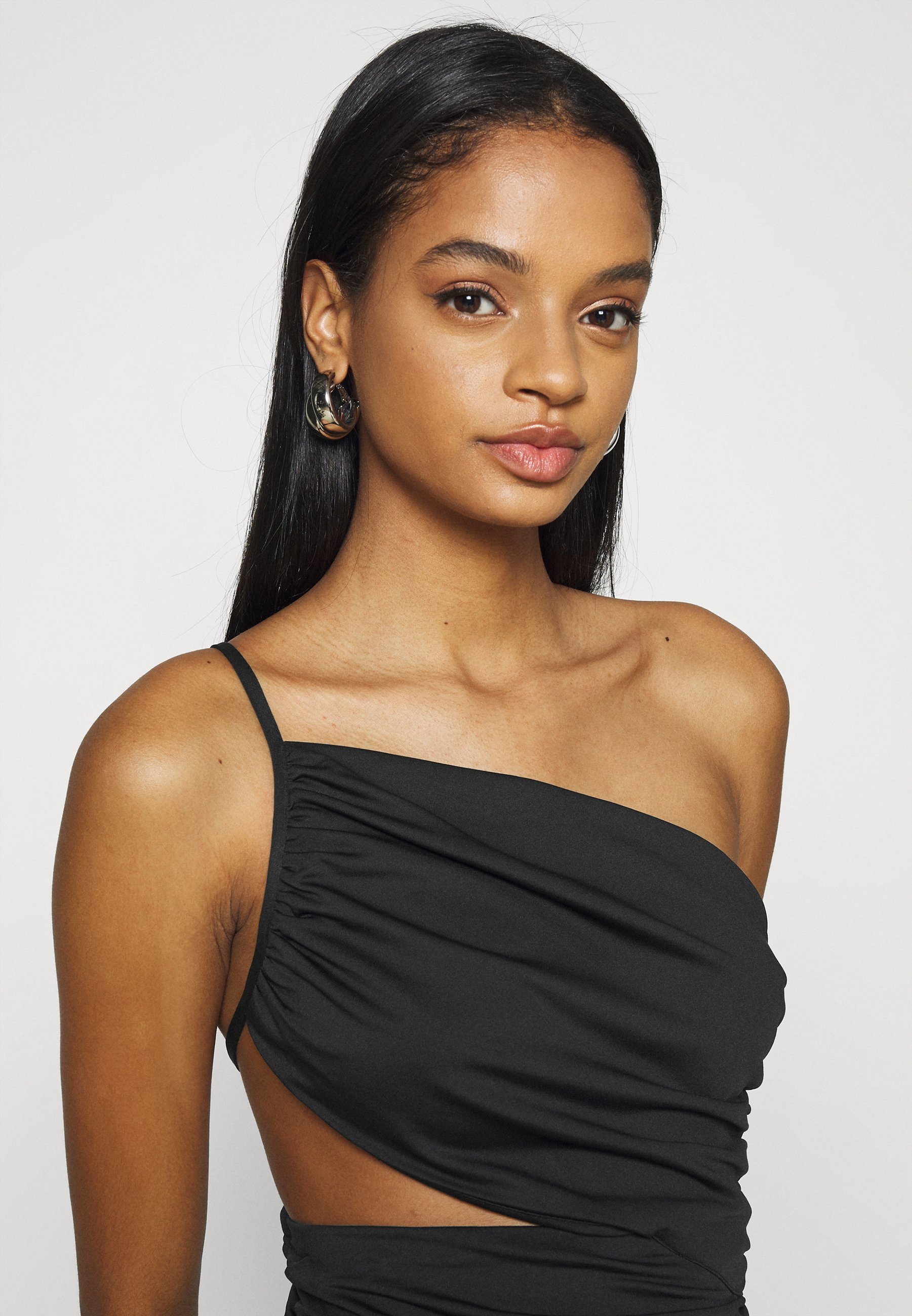 Missguided ONE SHOULDER RUCHED CUT OUT 