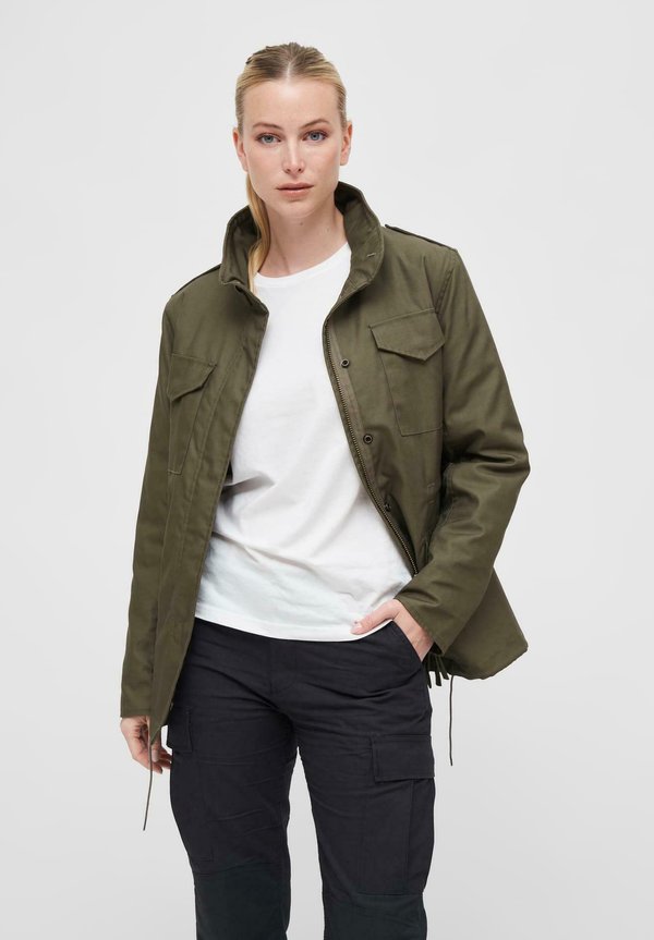 Leichte Jacke - olive