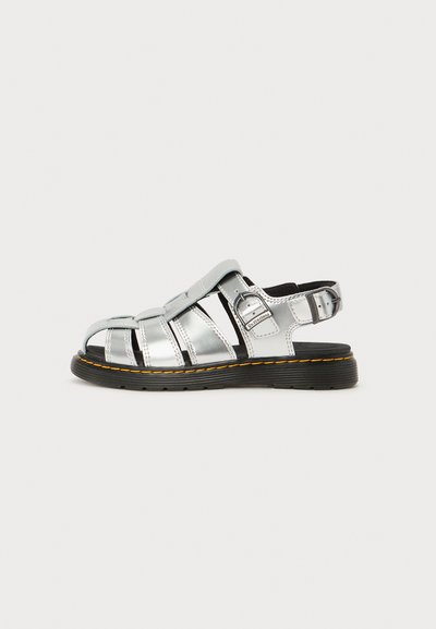 CAARYS UNISEX - Sandales - silver