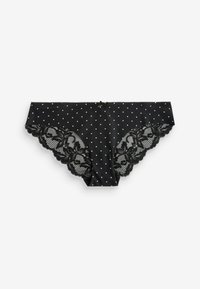 Next NO VPL BRAZILIAN 5 PACK - Trumpikės - black watercolour floral spot pink purple