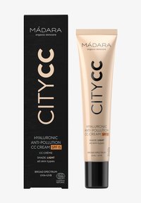 MÁDARA CITYCC HYALURONIC ANTI-POLLUTION CC CREAM SPF15 - CC Cream - light beige