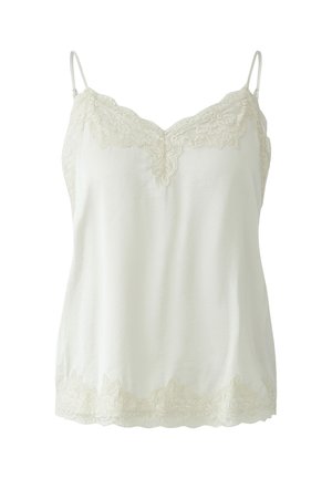 Oui, SPITZE - Top - creme