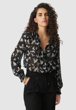 WILDFLOWER PRINTED - Camicia - black