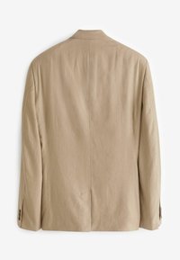 Next SLIM FIT LINEN BLEND TWO BUTTON - Sakko - light brown