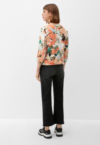 s.Oliver MIT AUSSCHNITT - Langarmshirt - papaya