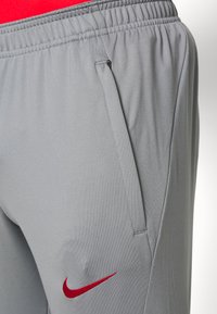 Nike Performance LFC M NK DF STRK PANT KP KS - Klubbkläder - smoke grey/tough red