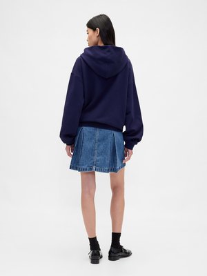 GAP SANDY LIANG PLEATED DENIM MINI SKIRT - Teksaseelik - blue denim
