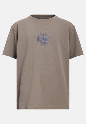 Redefined Rebel, TEJONAS TEE REGULAR FIT - Тениска с щампа - grey flannel