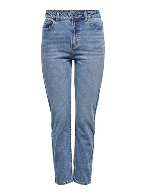 ONLY, ONLEMILY ANKLE - Straight leg jeans - medium blue denim