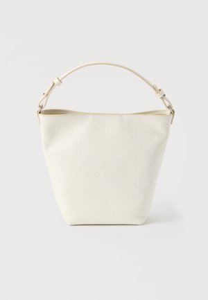 EMBLEM BUCKET CROSSBODY - Rokassoma - white