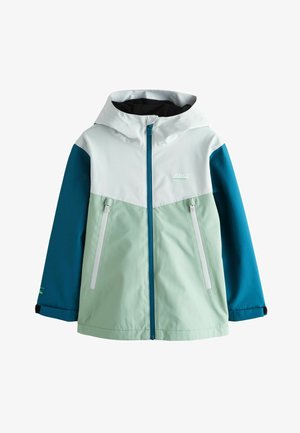 REGULAR FIT - Jachetă impermeabilă - blue green colour block
