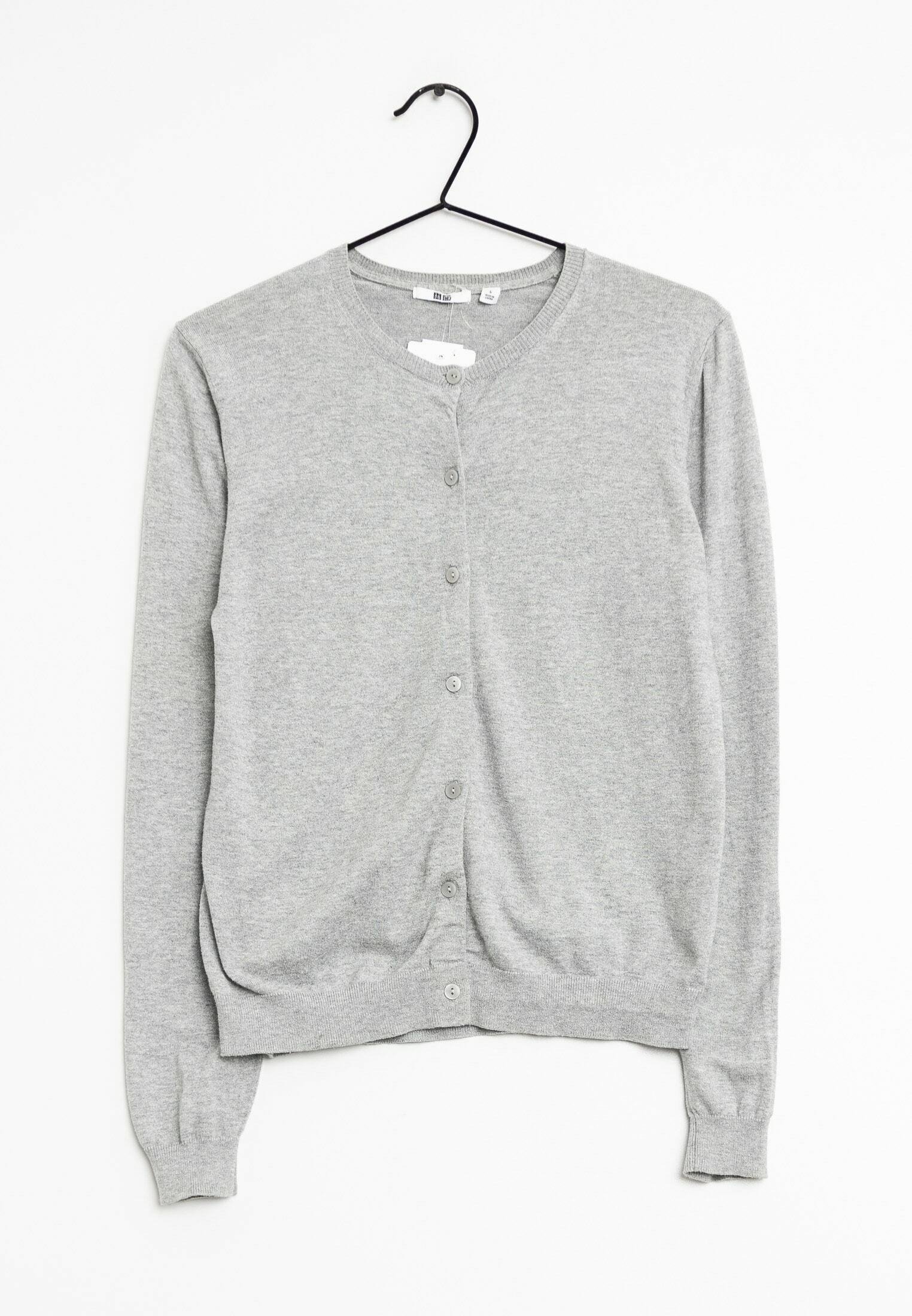 Uniqlo Strickjacke grey/grau (Pre-owned) - Main Image