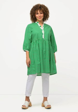 RUFFLED GINGHAM  - Hverdagskjole - green