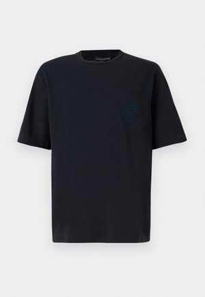 Navadna majica - blue navy