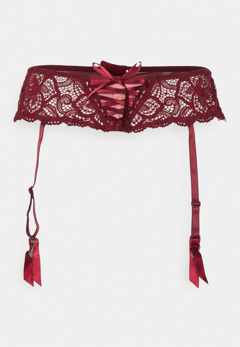 Lascana Jarretels bordeauxrood