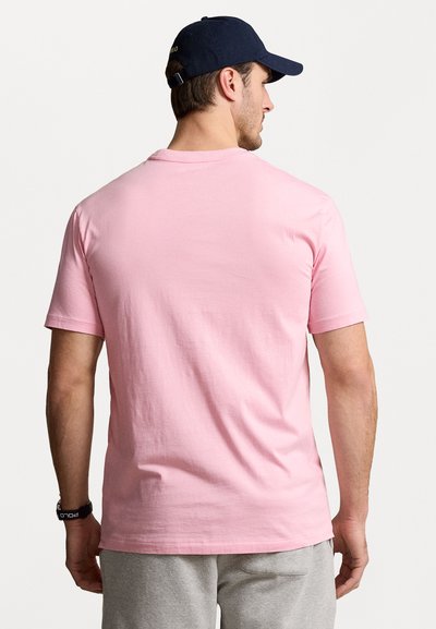 Polo Ralph Lauren Big & Tall JERSEY CREWNECK T-SHIRT - Basic póló - garden pink