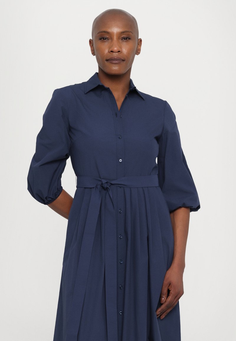 Weekend Max Mara KENTIA - Shirt dress - navy/blue - Zalando.ie