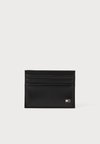 HILFIGER FLAG LEATHER CREDIT CARD HOLDER - Portefeuille - black