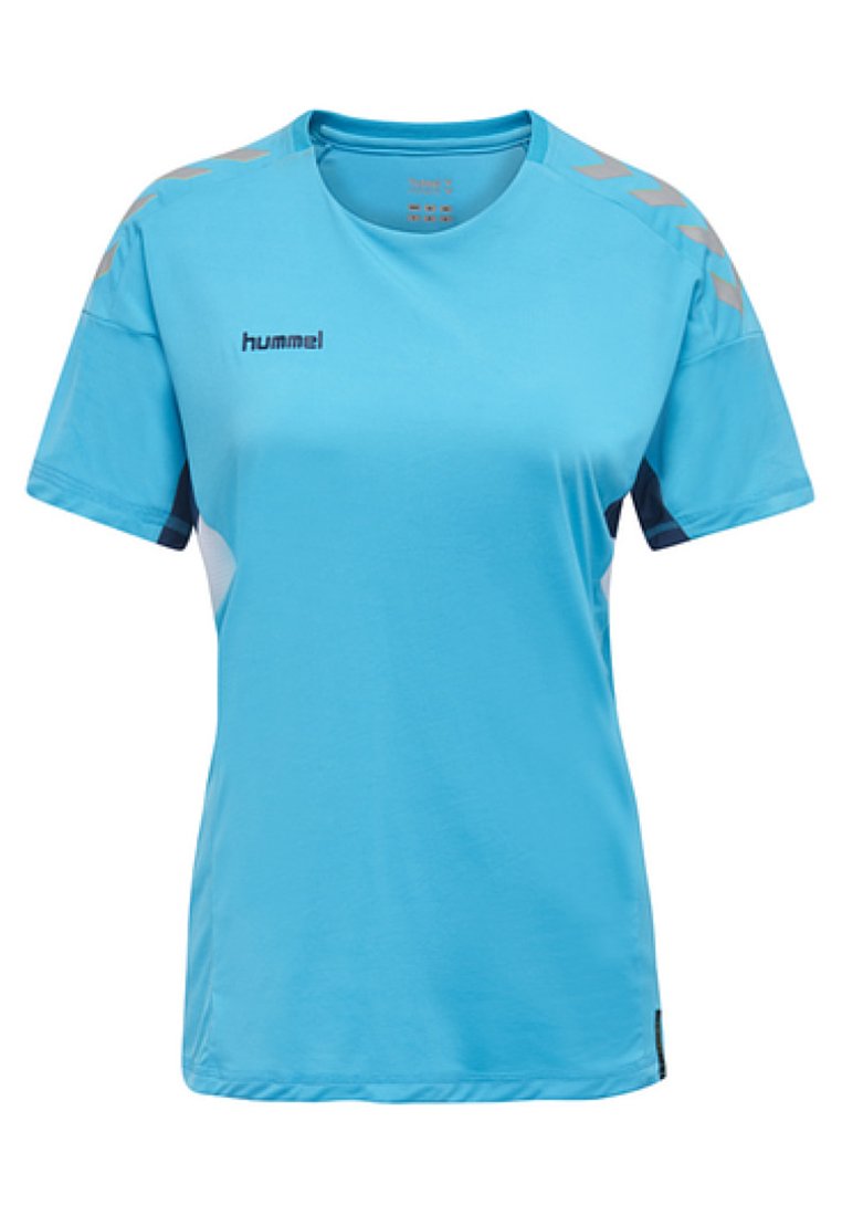 Hummel T-shirt print turquoise