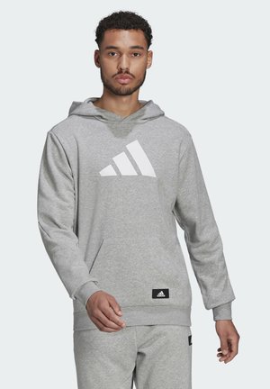 adidas Performance Felpa con cappuccio - grey