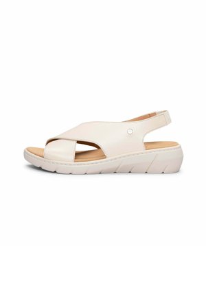 MiMao, LUPÉ - Sandalias de cuña - blanco
