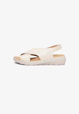 MiMao, LUPÉ - Sandalias de cuña - blanco