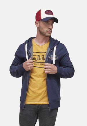 Von Dutch, Sweat zippé - bleu