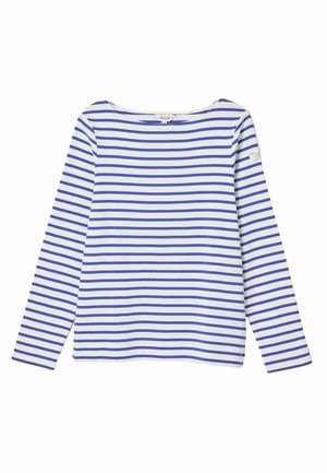 REGULAR FIT - HARBOUR BOAT NECK BRETON - Long sleeved top - blue white