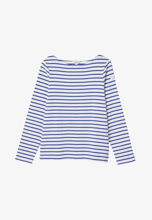 REGULAR FIT - HARBOUR BOAT NECK BRETON - T-shirt à manches longues - blue white