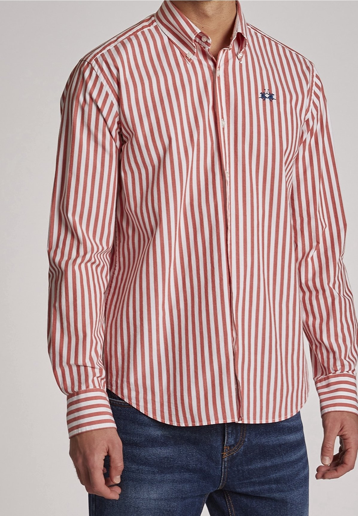 La Martina Chemise white/blanc (Seconde main)