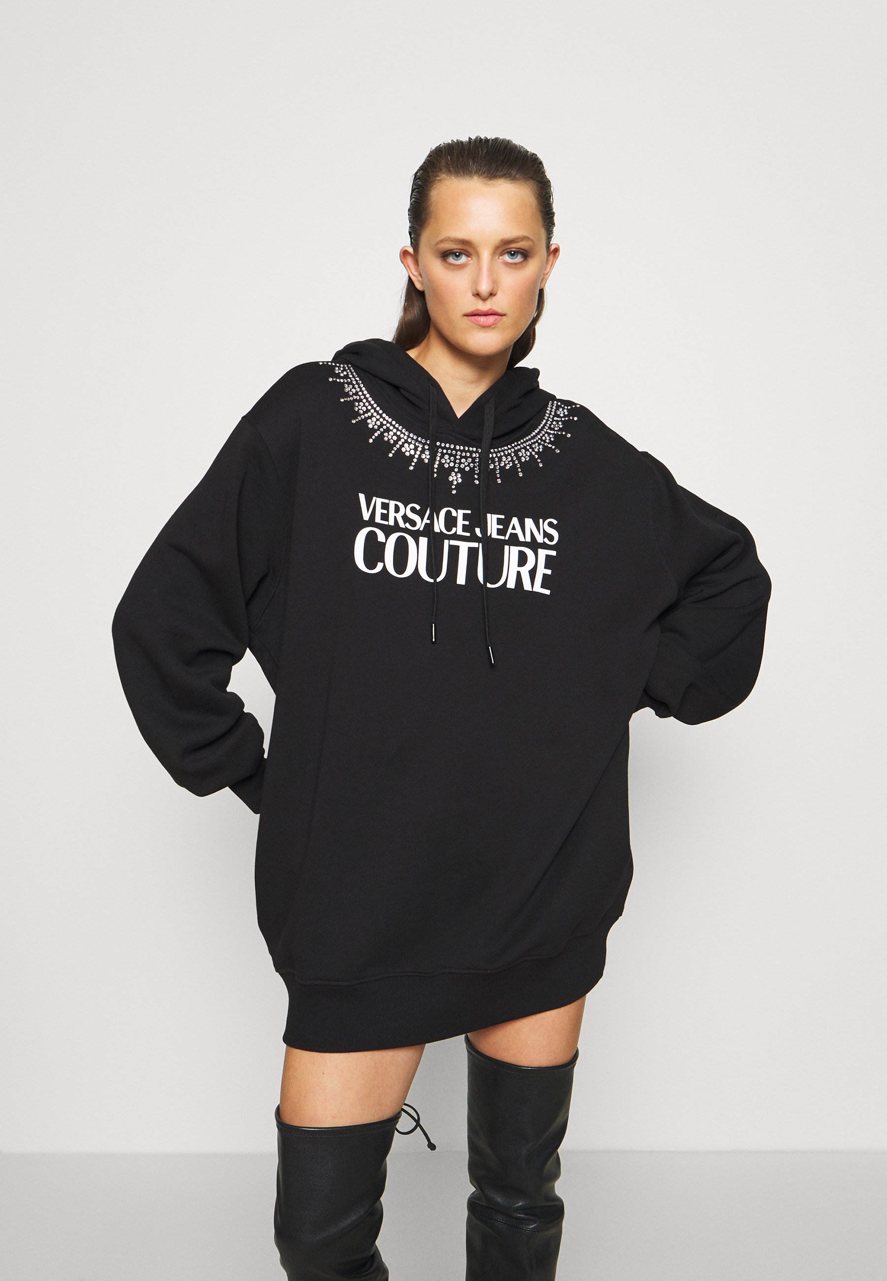 Versace Jeans Couture Vestito estivo - black/gold/nero - Zalando