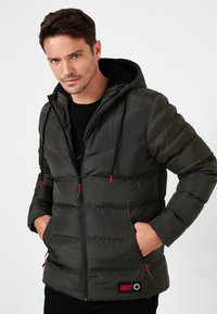 Buratti SLIM FIT - Giacca invernale - khaki