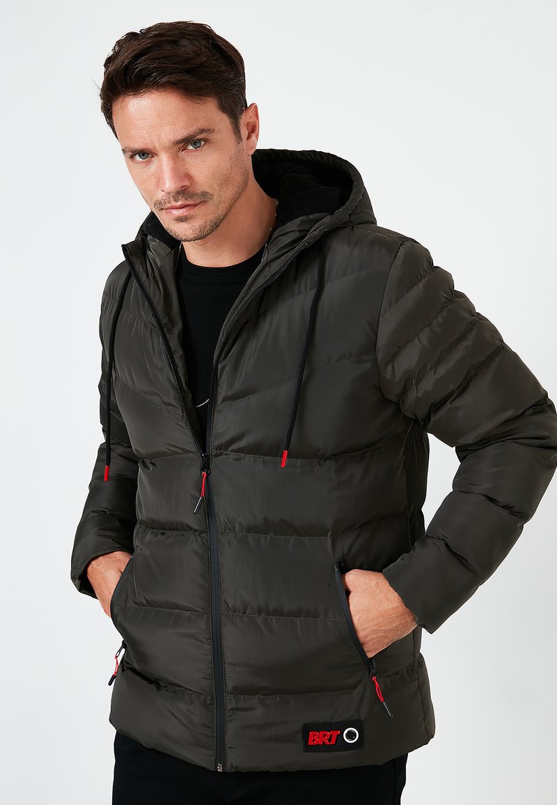 Buratti SLIM FIT - Giacca invernale - khaki