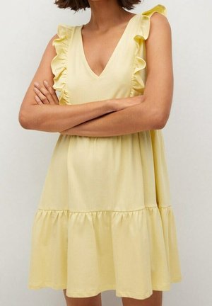 Hverdagskjole - yellow