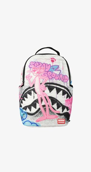 Sprayground, ZAINO SPRAYGROUND PINK PANTHER GRAFF IN PELLE VEGANA ROSA. UNISEX - Mochila - rosa