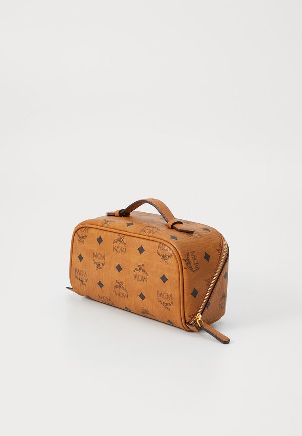 OTTOMAR VISETOS TOILETRY BAG  - Wash bag - cognac2